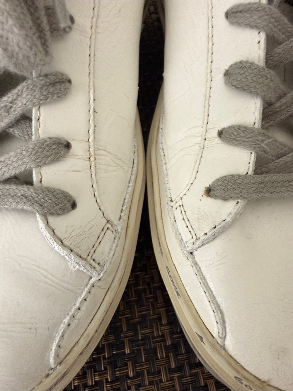 Golden Goose Hi Star Leather Sneakers - Picture 12 of 16